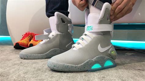 fake self lacing nike mags|nike air mag price.